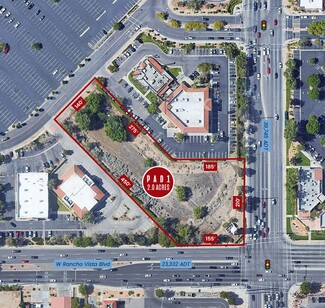 Plus de détails pour 1233 Rancho Vista Boulevard, Palmdale, CA - Terrain à louer