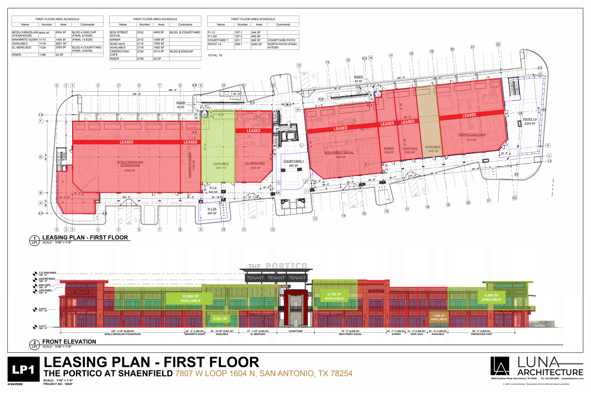 Shaenfield & Loop 1604, San Antonio, TX à louer Plan d’étage- Image 1 de 1