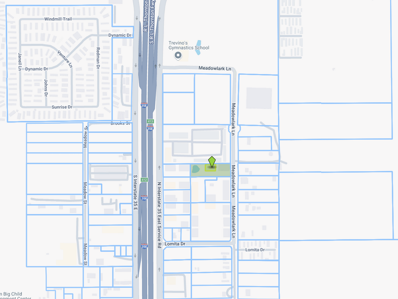 1500 S I 35 E, Lancaster, TX for lease - Plat Map - Image 2 of 2