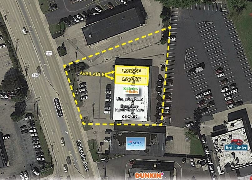 9804-9814 Colerain Ave, Cincinnati, OH à louer Aérien- Image 1 de 1