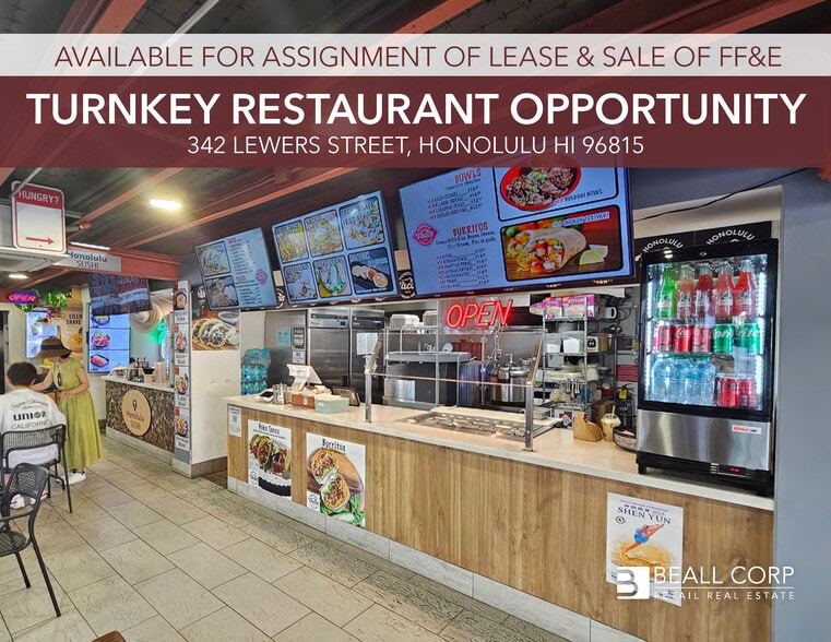 342 Lewers St, Honolulu, HI for lease - Building Photo - Image 1 of 10