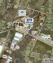 E Marketplace Way, Pooler, GA - Aérien Vue de la carte - Image1