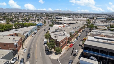 3301 E 14th St, Los Angeles, CA - AERIAL  map view - Image1