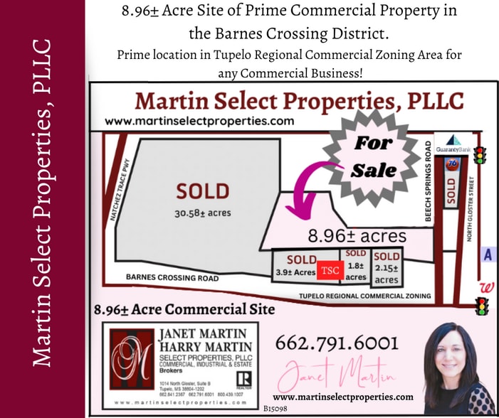 00 Beech Springs, Saltillo, MS for sale - Building Photo - Image 1 of 5