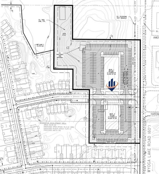 4378 Wyoga Lake Road, Stow, OH for lease - Site Plan - Image 1 of 2
