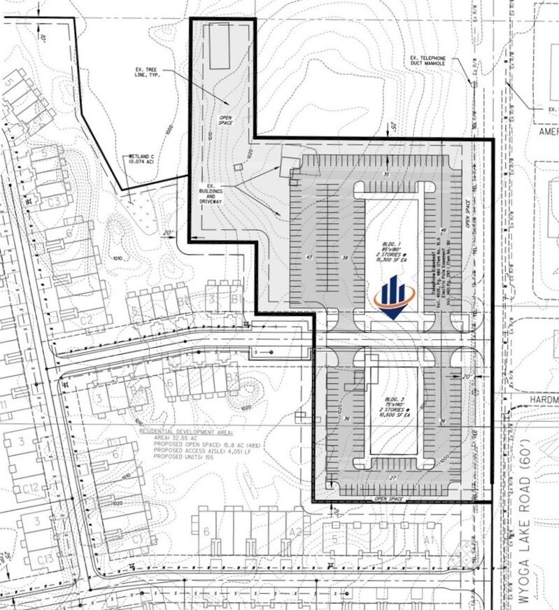 4378 Wyoga Lake Road, Stow, OH for lease Site Plan- Image 1 of 3