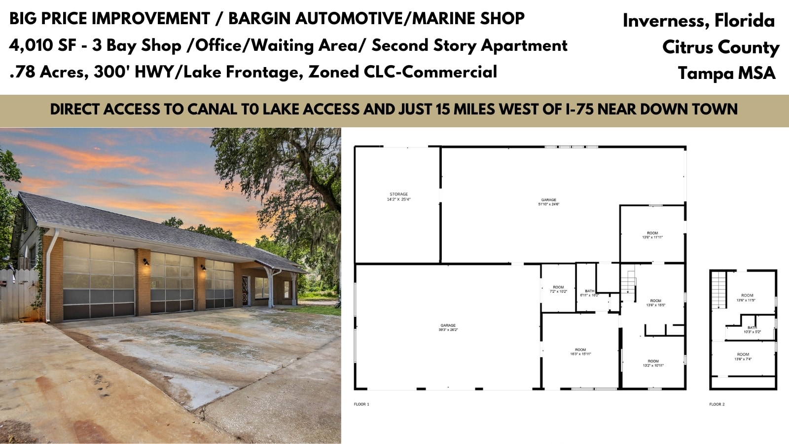 8929 E Gulf To Lake Hwy, Inverness, FL for sale Primary Photo- Image 1 of 46