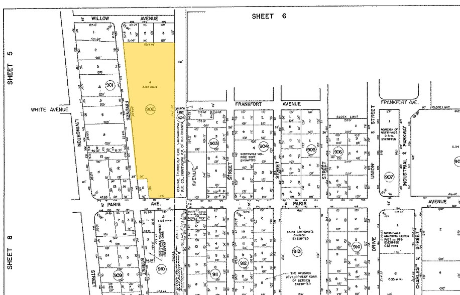 159 Paris Ave, Northvale, NJ à vendre - Plan cadastral - Image 1 de 1