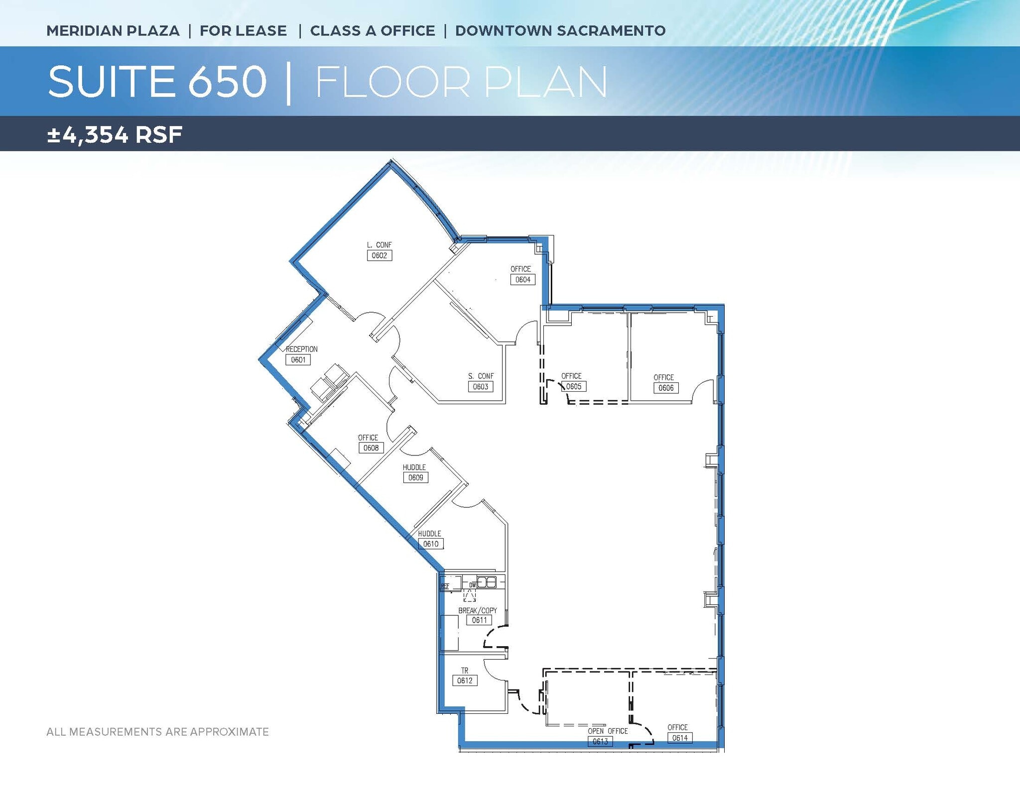 1415 L St, Sacramento, CA à louer Plan d’étage- Image 1 de 1