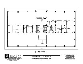 2050 N Greenville Ave, Richardson, TX à vendre Plan d  tage- Image 1 de 1