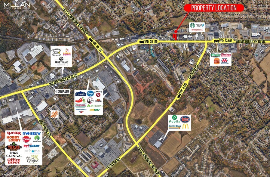 2163 Wilma Rudolph Blvd, Clarksville, TN à vendre - Photo du bâtiment - Image 1 de 10