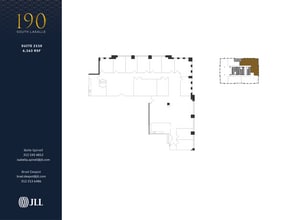 190 S La Salle St, Chicago, IL for lease Floor Plan- Image 1 of 1