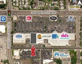 1010 E Hammer Ln, Stockton, CA - Aérien  Vue de la carte