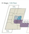Plan du 5e étage