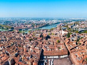Toulouse - Aérien  Vue de la carte