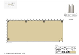 3400 Peachtree Rd NE, Atlanta, GA for lease Floor Plan- Image 1 of 1