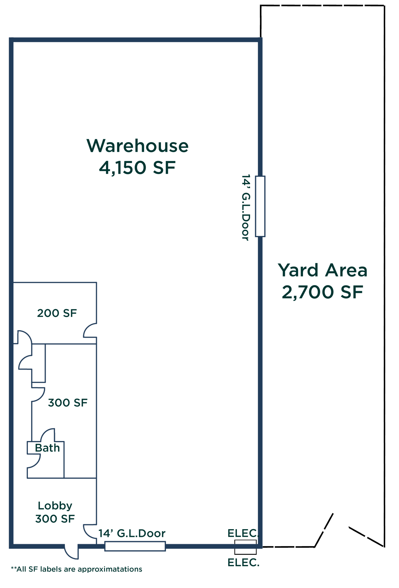 10612 Hempstead Rd, Houston, TX for lease Floor Plan- Image 1 of 1