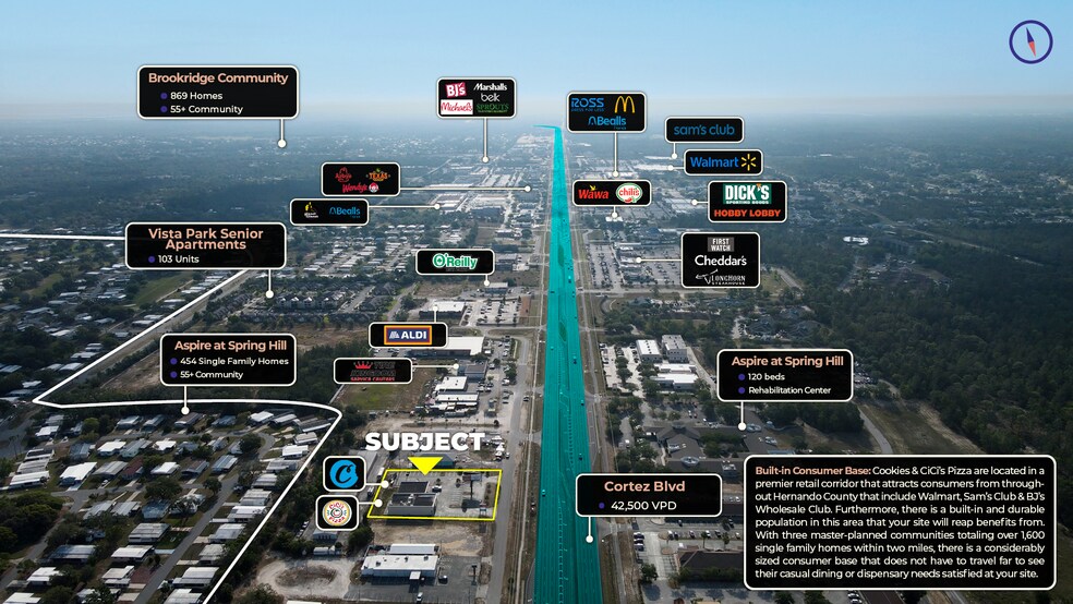 12109-12115 Cortez Blvd, Brooksville, FL à vendre - Photo du bâtiment - Image 3 de 4