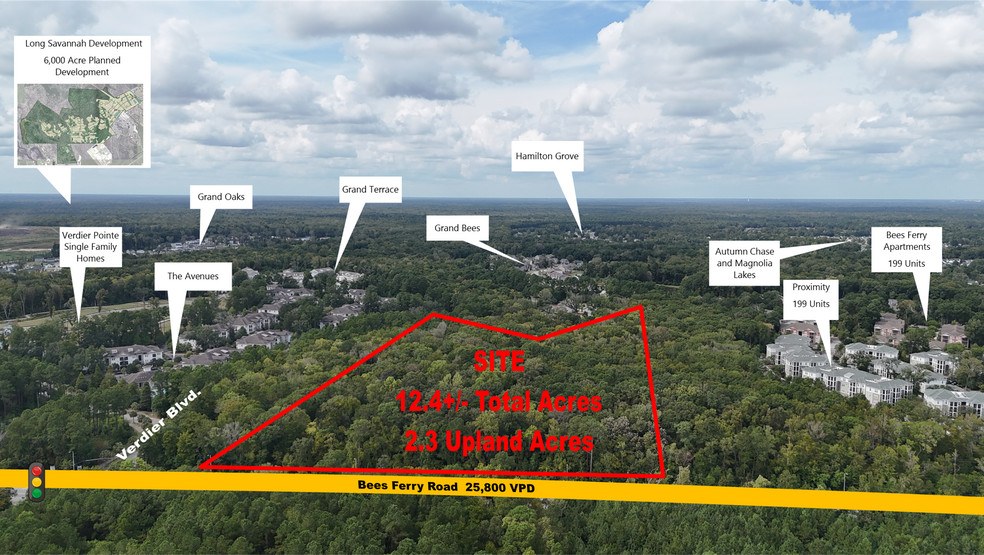 0 Bees Ferry Rd, Charleston, SC à vendre - Photo du bâtiment - Image 3 de 4