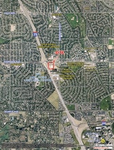 6300 E Hampden Ave, Denver, CO - Aérien Vue de la carte