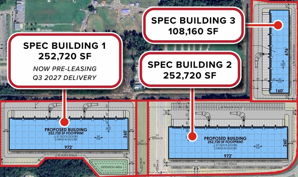 1498 Town Center Pky, Slidell, LA for lease - Site Plan - Image 3 of 3