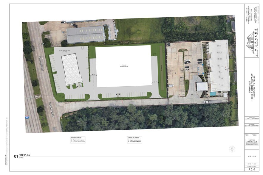 14380 North Fwy, Houston, TX à vendre - Plan de site - Image 2 de 2