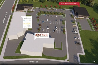 8675 Martin Way, Lacey, WA - AERIAL  map view