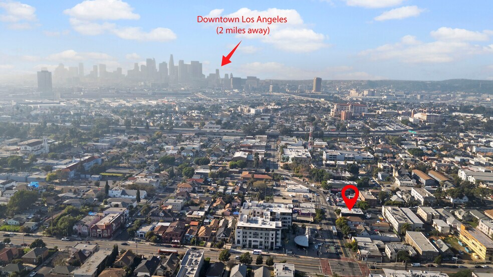 2313 E 1st St, Los Angeles, CA à vendre - Aérien - Image 3 de 27