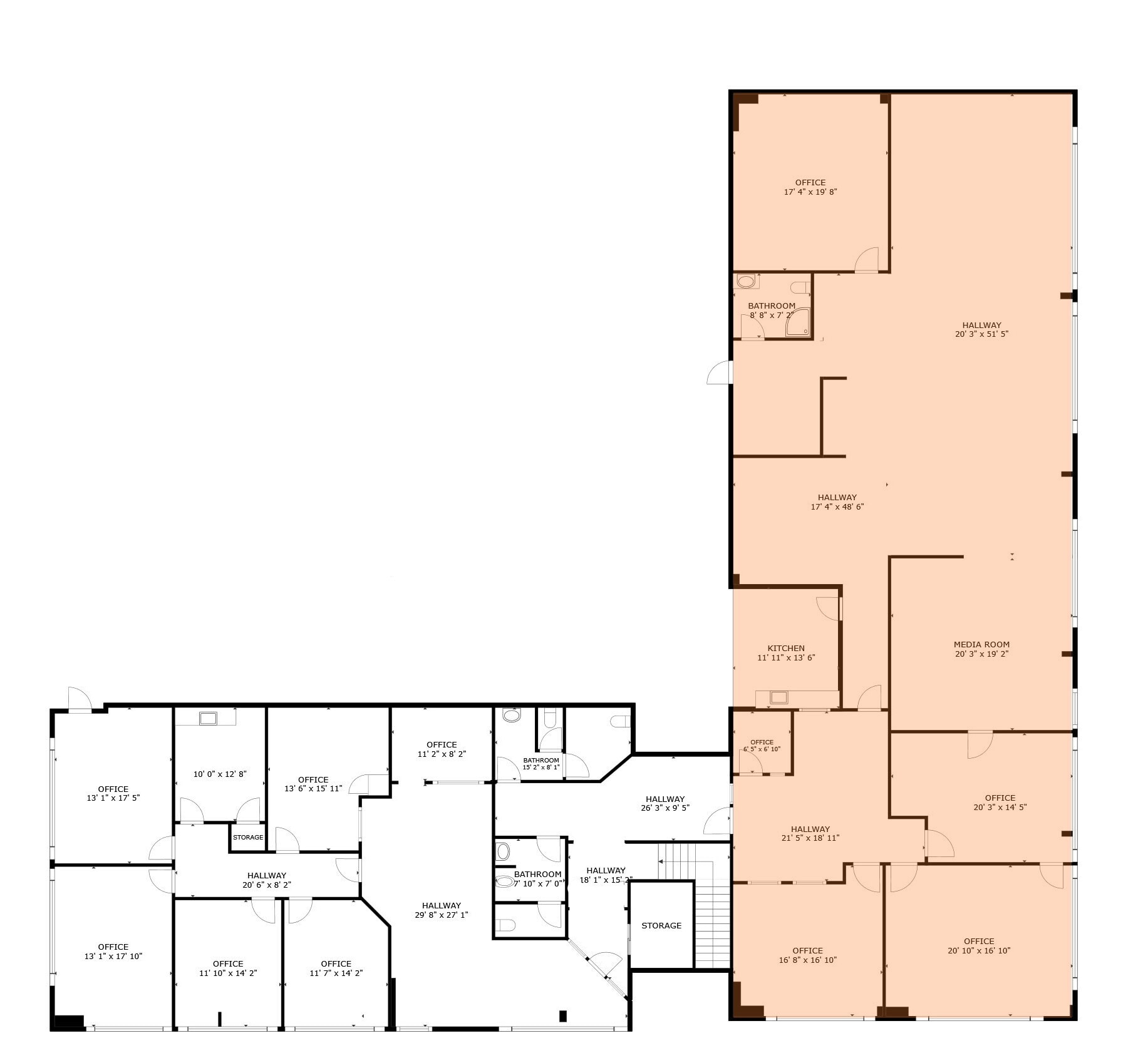 17813 Edison Ave, Chesterfield, MO à louer Plan d’étage- Image 1 de 15