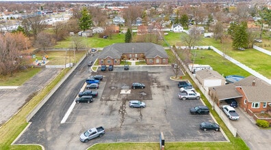 15195 Allen Rd, Southgate, MI - AERIAL  map view