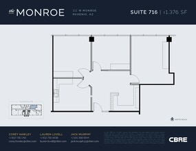111 W Monroe St, Phoenix, AZ à louer Photo intérieure- Image 1 de 1
