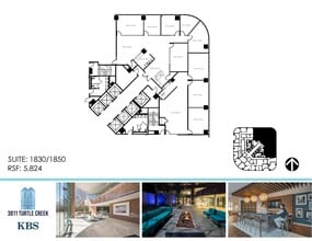 3811 Turtle Creek Blvd, Dallas, TX for lease Floor Plan- Image 2 of 2