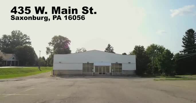 435 W Main St, Saxonburg, PA à vendre - Vidéo sur l’inscription commerciale - Image 1 de 1