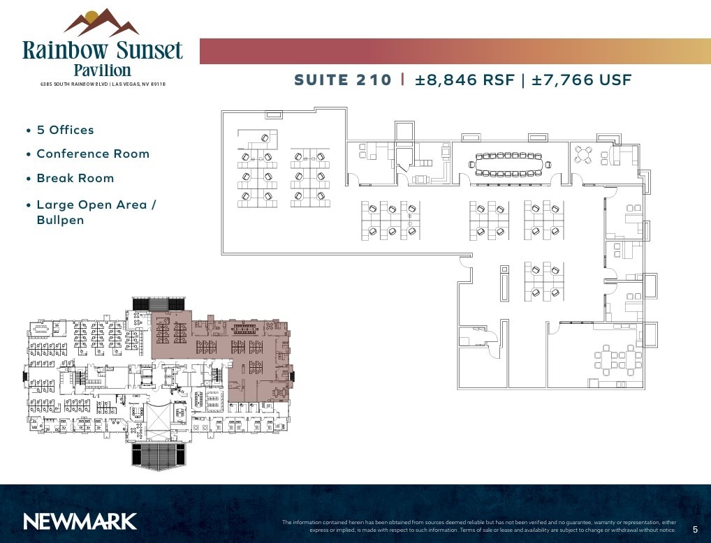 6385 S Rainbow Blvd, Las Vegas, NV for lease Floor Plan- Image 1 of 1