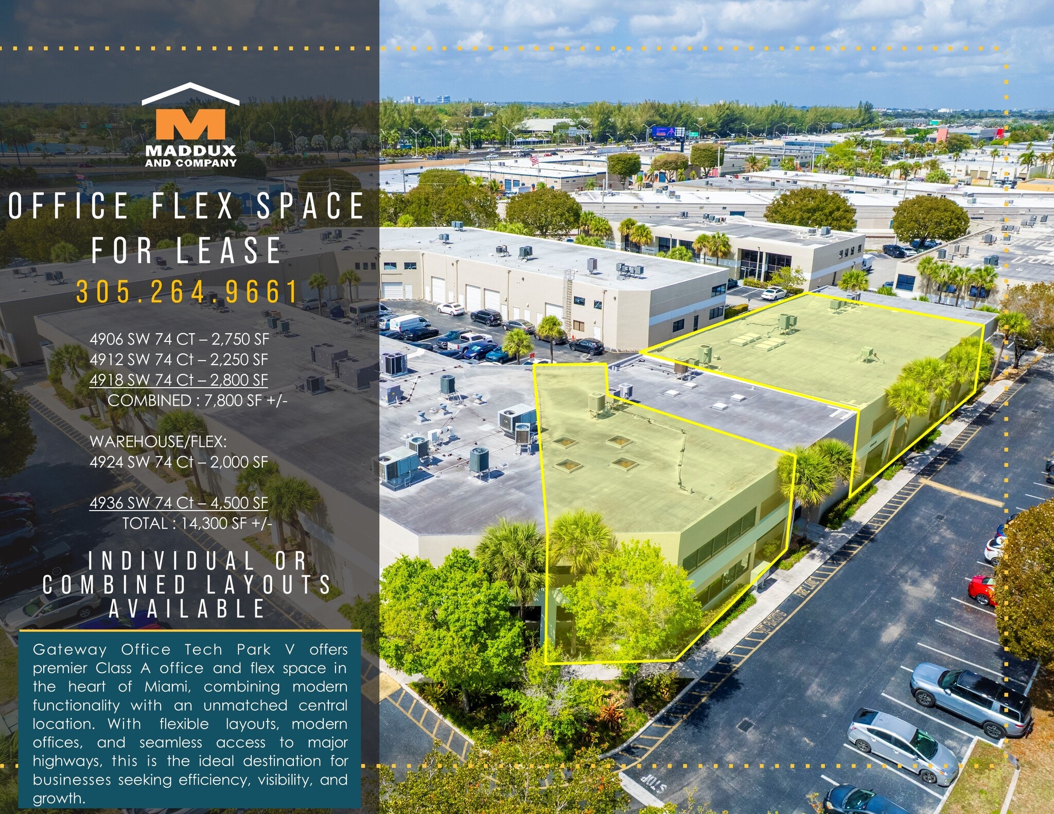 4900-4936 SW 74th Ct, Miami, FL for lease Building Photo- Image 1 of 22