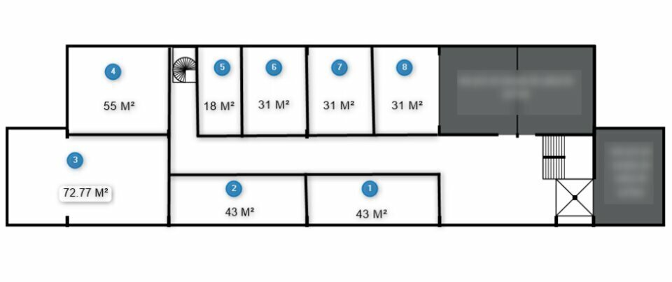 Industrial in Le Thillay for lease Floor Plan- Image 1 of 3