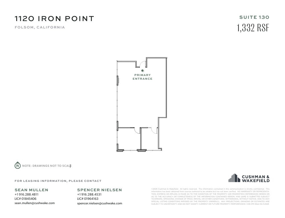 1130 Iron Point Rd, Folsom, CA for lease Floor Plan- Image 1 of 1