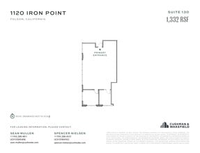 1130 Iron Point Rd, Folsom, CA for lease Floor Plan- Image 1 of 1