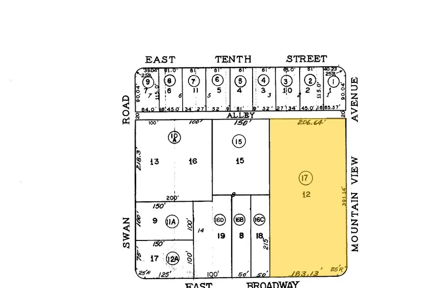 4741 E Broadway Blvd, Tucson, AZ à vendre - Plan cadastral - Image 3 de 3