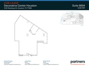 5120 Woodway Dr, Houston, TX à louer Plan de site- Image 1 de 1