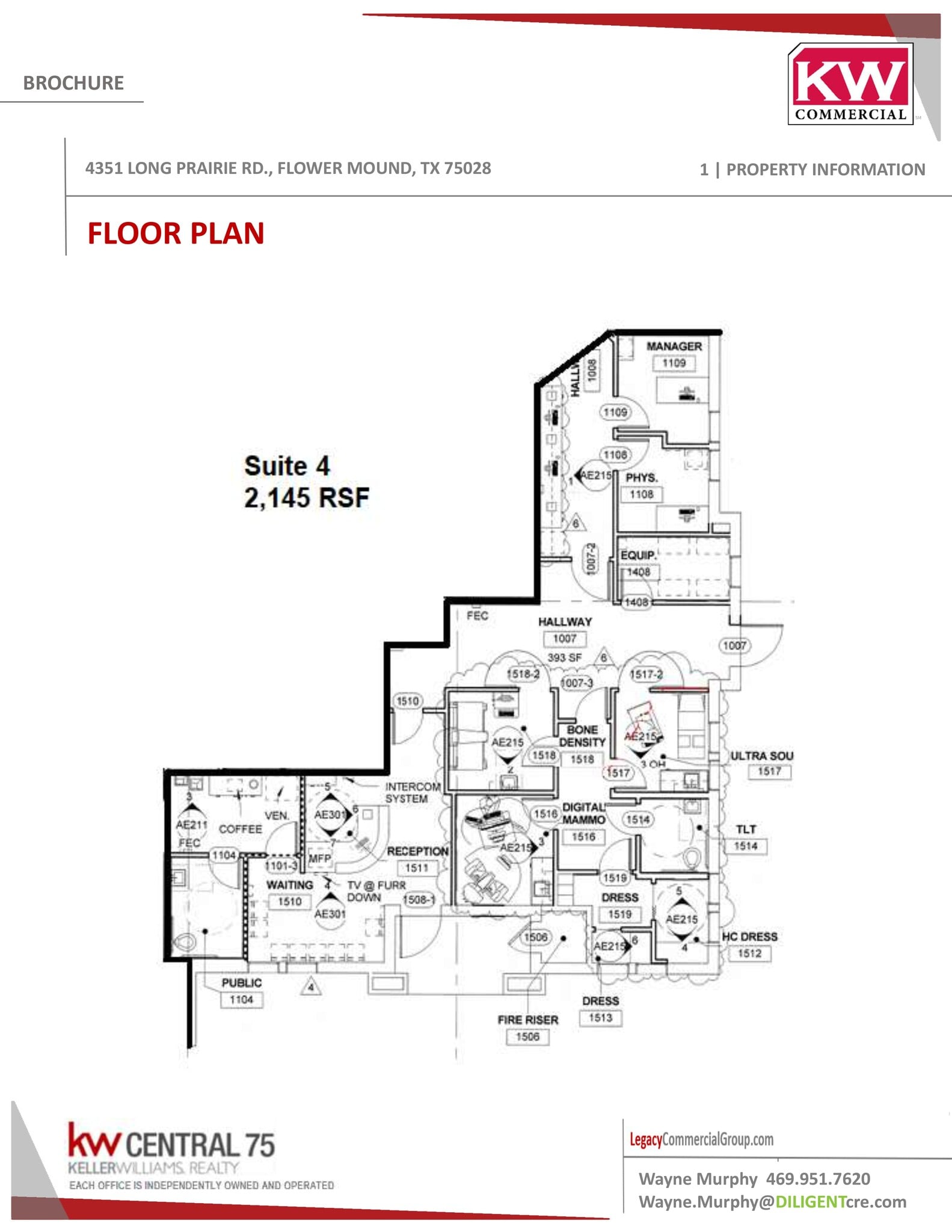 4351 Long Prairie Rd, Flower Mound, TX for lease Site Plan- Image 1 of 1