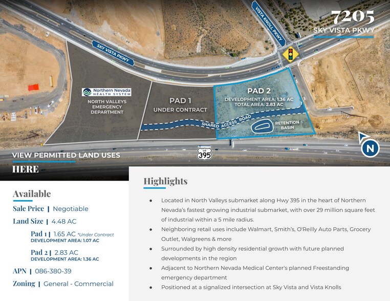 7155 Sky Vista Pky, Reno, NV à vendre - Photo du bâtiment - Image 2 de 3