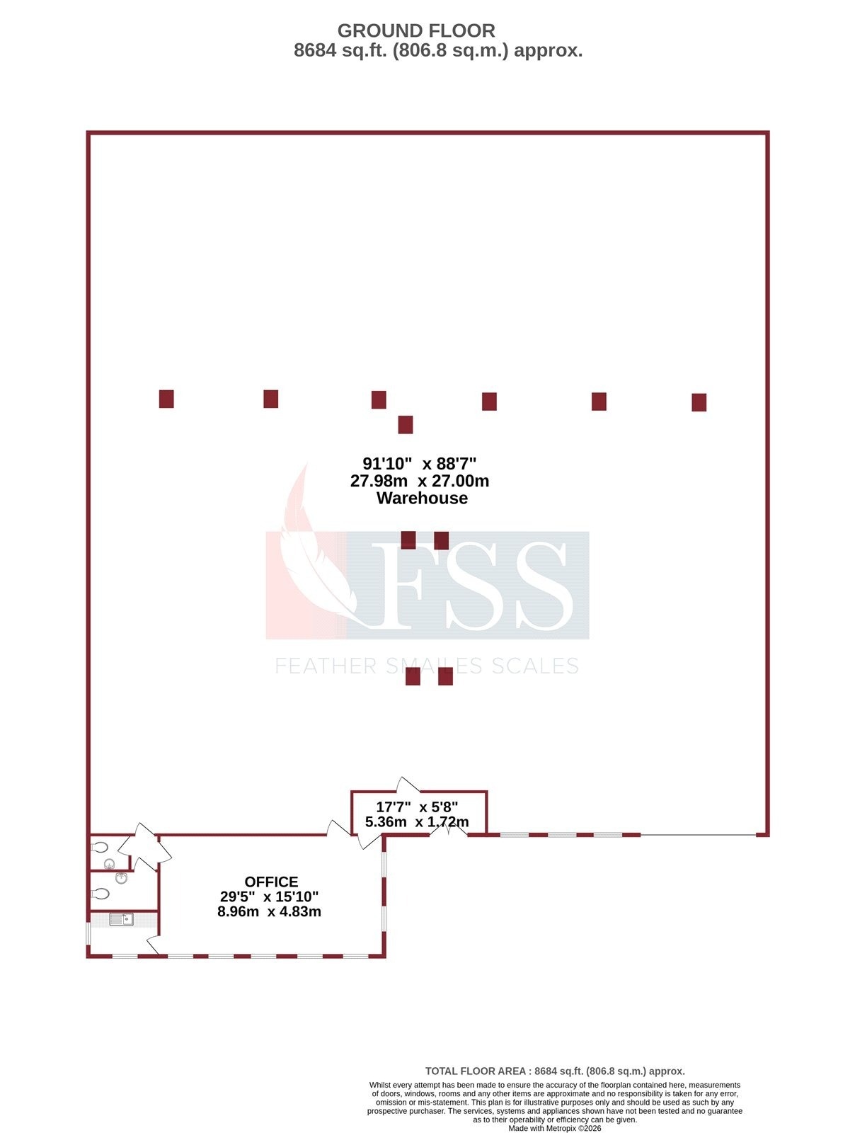 Camp Hill Close, Ripon à louer Plan d’étage- Image 1 de 9