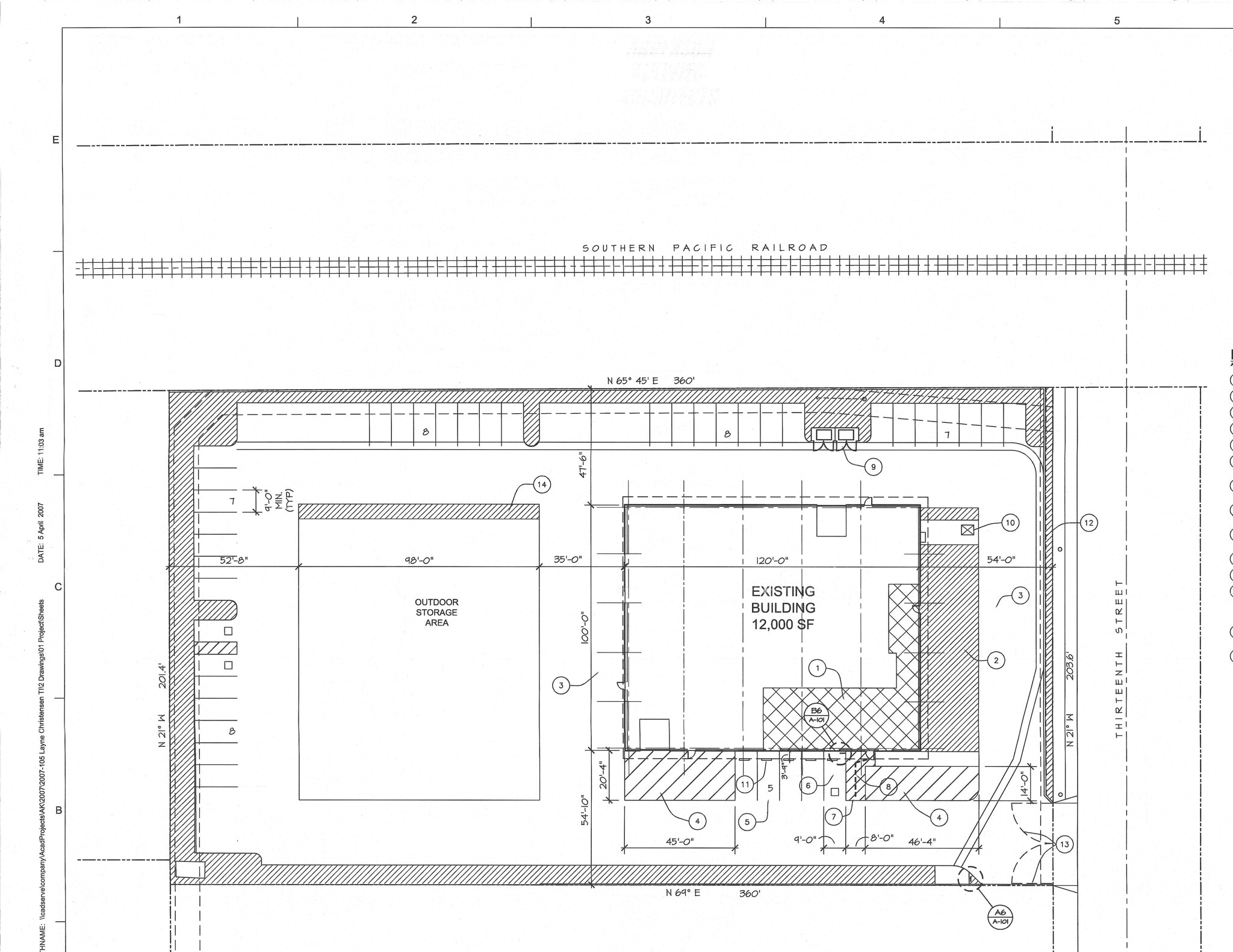 136 N 13th St, Santa Paula, CA à louer Plan de site- Image 1 de 4