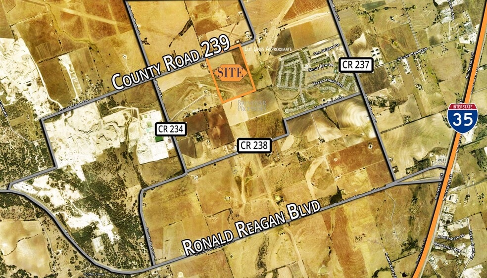 5000 County Road 239, Jarrell, TX for sale - Aerial - Image 2 of 2