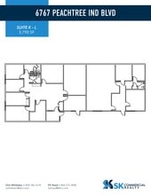 6767 Peachtree Industrial Blvd, Peachtree Corners, GA for lease Site Plan- Image 2 of 3