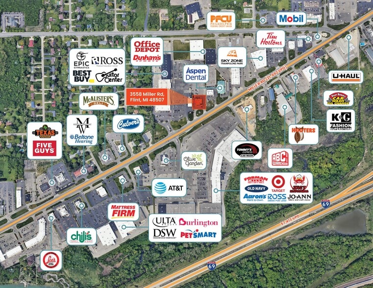 3558 Miller Rd, Flint, MI à vendre - Photo du bâtiment - Image 2 de 4