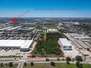 10525 Bissonnet St, Houston, TX - Aerial map view - Image1
