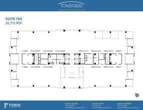 2600 N Central Expy, Richardson, TX for lease Floor Plan- Image 1 of 1