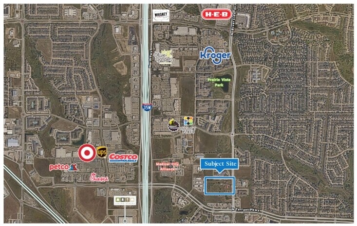 8615 N Riverside Dr, Fort Worth, TX à vendre - Aérien - Image 2 de 3